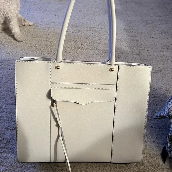 Rebecca minkoff classic white MAB tote - Picture 4 of 7